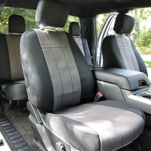 Advarsel! Fuldt dækkende sædebetræk kunne være en 