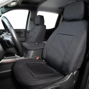 Farverigt PVC bilsædebetræk